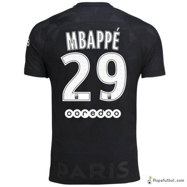 Camiseta Paris Saint Germain Replica Tercera Ropa Mbappe 2017/18